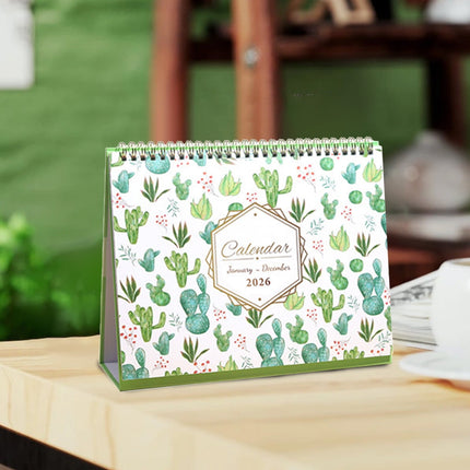 Dmlowu 2026 Desk Calendar - 8x10 inch Desk Calendar 2026-2027, 12 Months Desk Calendar Runs From January 2026 To December 2026, Exquisite Desk Calendar 2026 K.
