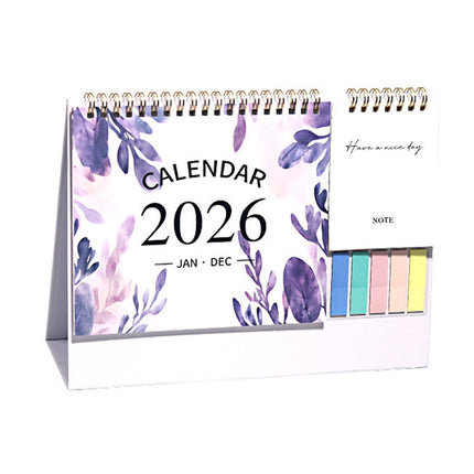 Dmlowu 2026 Desk Calendar - 8x10 inch Desk Calendar 2026-2027, 12 Months Desk Calendar Runs From January 2026 To December 2026, Exquisite Desk Calendar 2026 M.