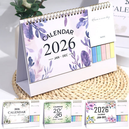 Dmlowu 2026 Desk Calendar - 8x10 inch Desk Calendar 2026-2027, 12 Months Desk Calendar Runs From January 2026 To December 2026, Exquisite Desk Calendar 2026 M.