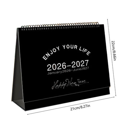 Dmlowu 2026 Desk Calendar - 8x10 inch Desk Calendar 2026-2027, 12 Months Desk Calendar Runs From January 2026 To December 2026, Exquisite Desk Calendar 2026 Q.