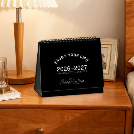 Dmlowu 2026 Desk Calendar - 8x10 inch Desk Calendar 2026-2027, 12 Months Desk Calendar Runs From January 2026 To December 2026, Exquisite Desk Calendar 2026 Q.