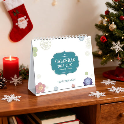 Dmlowu 2026 Desk Calendar - 8x10 inch Desk Calendar 2026-2027, 12 Months Desk Calendar Runs From January 2026 To December 2026, Exquisite Desk Calendar 2026 R.