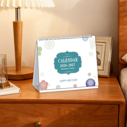 Dmlowu 2026 Desk Calendar - 8x10 inch Desk Calendar 2026-2027, 12 Months Desk Calendar Runs From January 2026 To December 2026, Exquisite Desk Calendar 2026 R.