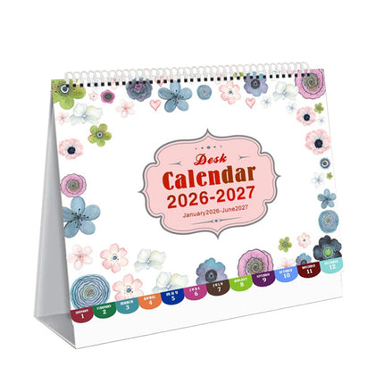 Dmlowu 2026 Desk Calendar - 8x10 inch Desk Calendar 2026-2027, 12 Months Desk Calendar Runs From January 2026 To December 2026, Exquisite Desk Calendar 2026 S.