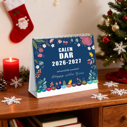 Dmlowu 2026 Desk Calendar - 8x10 inch Desk Calendar 2026-2027, 12 Months Desk Calendar Runs From January 2026 To December 2026, Exquisite Desk Calendar 2026 Y.