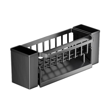 PALIFEUR Sponge Holder for Kitchen Sink, Kitchen Sink Organizer Rustproof 304 Stainless Steel Detachable Dishcloth Rack Sink Caddy, Kitchen Sponge Holder Bathroom Organizer Brush Holder Storage XC_#Gray.