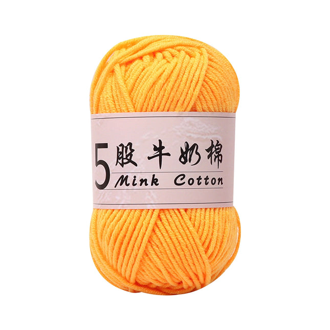 PALIFEUR Cotton Yarn Soft Cotton Yarn for Crocheting and Knitting, 1.76 oz/50g Multicolor Crochet yarn for Crafts Home Decorations DIY Toys Knit Clothes Yarn, ( 356 Yard) Q.