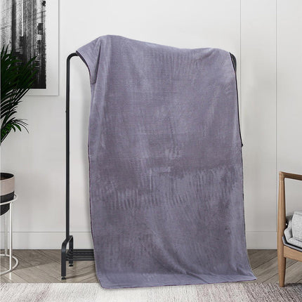 PALIFEUR Extra Large Bath Towels, Soft Highly Absorbent Bath Towels Microfiber Velvet Towels Lightweight Quick Drying Towels for Bathroom Beach, Spa, Shower, Hotel-27.5×55.1"-Gray A_#Gray.