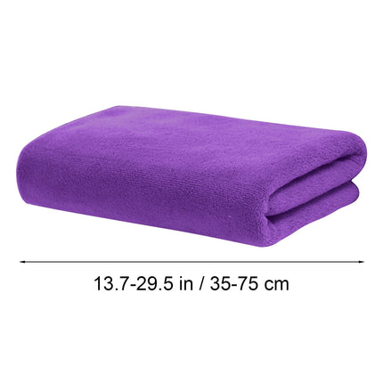 PALIFEUR Microfiber Towel 29.5x13.8", 2 PACK Soft Lightweight Bath Towels Quick-Drying Towels Highly Absorbent Wash Cloths, Towels for Bathroom, Body, Gym, Shower, Hotel(White) A_#Purple【2pcs】.