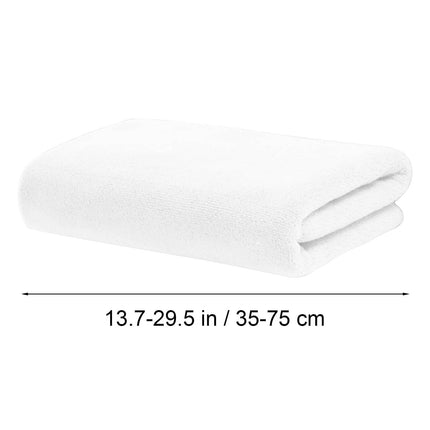 PALIFEUR Microfiber Towel 29.5x13.8", 2 PACK Soft Lightweight Bath Towels Quick-Drying Towels Highly Absorbent Wash Cloths, Towels for Bathroom, Body, Gym, Shower, Hotel(White) A_#White【2pcs】.