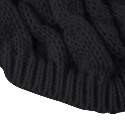 Xuniizn Dog Sweater for Small Medium Dogs, Warm Comfortable Winter Pet Clothes, Cute Knitted Sleeveless Pet Sweaters for Puppies, Cats, Dog Apparel & Accessories S Black.