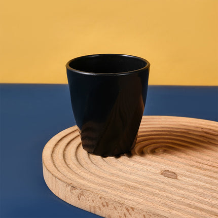Tyidzon Unbreakable Plastic Cups Reusable Multi-Purpose Plastic Cups, Drinking Cup for Kitchen, Bpa-Free, Dishwasher and Microwave Safe Black.