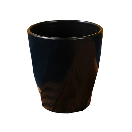 Tyidzon Unbreakable Plastic Cups Reusable Multi-Purpose Plastic Cups, Drinking Cup for Kitchen, Bpa-Free, Dishwasher and Microwave Safe Black.