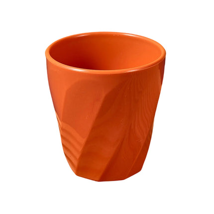 Tyidzon Unbreakable Plastic Cups Reusable Multi-Purpose Plastic Cups, Drinking Cup for Kitchen, Bpa-Free, Dishwasher and Microwave Safe Orange.