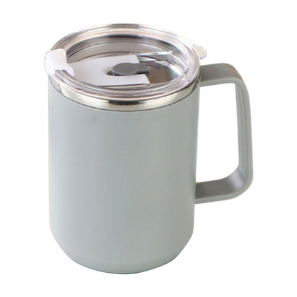 Insulated Coffee Mug with Handle & Lid - 17oz Stainless Steel Travel Tumbler, Double Wall Vacuum (Black) by PALIFEUR 24_【On Sale】 Now at a Discounted Price - Don't Miss Out!.