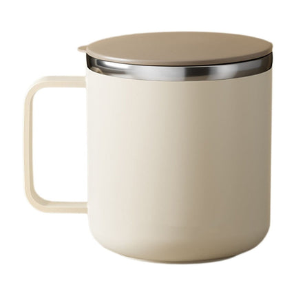 Insulated Coffee Mug with Handle & Lid - 17oz Stainless Steel Travel Tumbler, Double Wall Vacuum (Black) by PALIFEUR 27_【Durability Guarantee】 2-Year Warranty Unbreakable Coffee Mug.
