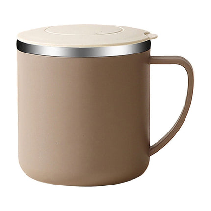 Tyidzon Insulated Coffee Mug, 20oz Stainless Steel Tumbler with Slider Lid Travel Coffee Cups with Handle for Camping Office Home, Blue ZD_#Coffee.