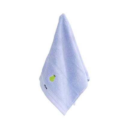 Tyidzon Premium Towels for Kids, Cotton Ultra Soft Hand Towels for Bathroom, Small Lightweight Face Towels for Children Bath(Blue, 10x20") Blue.