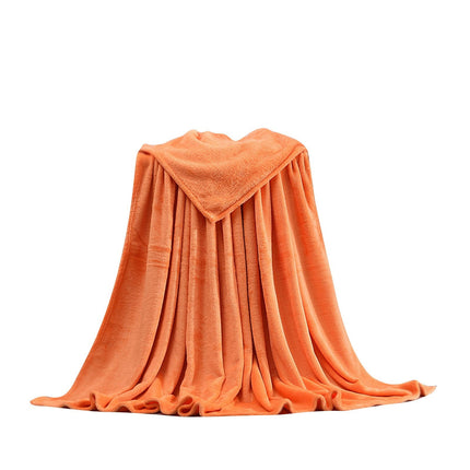 Shldybc Bath Sheets Towels for Adults 19.6x27.5 Inch Super Absorbent Soft Plush Pool Towel, Bath Towel Bath Sheets for Bathroom Pool Beach Orange#S.