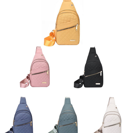 Suncoda Sling Bag for Women, Crossbody Sling Backpack Small Sling Bag Multipurpose Crossbody Shoulder Bag Travel Hiking Backpack, Sling Bag for Men #1-Black.
