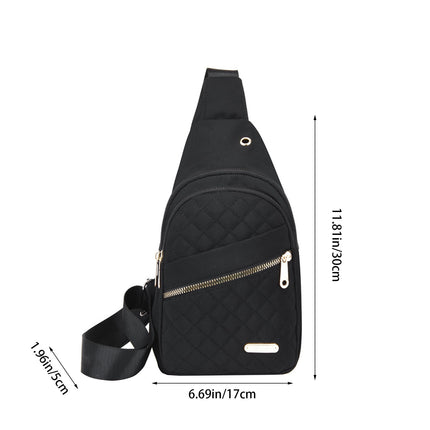 Suncoda Sling Bag for Women, Crossbody Sling Backpack Small Sling Bag Multipurpose Crossbody Shoulder Bag Travel Hiking Backpack, Sling Bag for Men #1-Black.