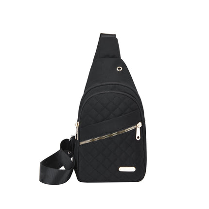 Suncoda Sling Bag for Women, Crossbody Sling Backpack Small Sling Bag Multipurpose Crossbody Shoulder Bag Travel Hiking Backpack, Sling Bag for Men #1-Black.