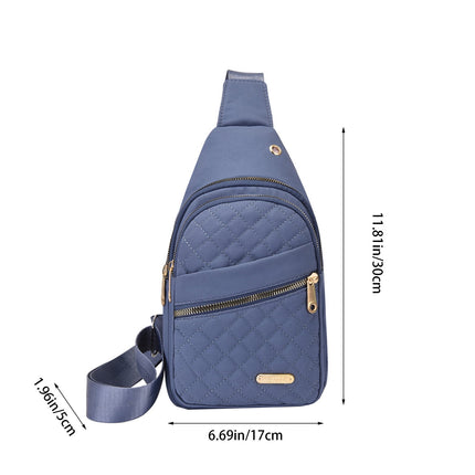 Suncoda Sling Bag for Women, Crossbody Sling Backpack Small Sling Bag Multipurpose Crossbody Shoulder Bag Travel Hiking Backpack, Sling Bag for Men #1-Blue.
