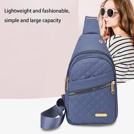 Suncoda Sling Bag for Women, Crossbody Sling Backpack Small Sling Bag Multipurpose Crossbody Shoulder Bag Travel Hiking Backpack, Sling Bag for Men #1-Blue.