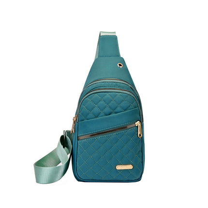 Suncoda Sling Bag for Women, Crossbody Sling Backpack Small Sling Bag Multipurpose Crossbody Shoulder Bag Travel Hiking Backpack, Sling Bag for Men #1-Green.