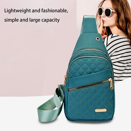 Suncoda Sling Bag for Women, Crossbody Sling Backpack Small Sling Bag Multipurpose Crossbody Shoulder Bag Travel Hiking Backpack, Sling Bag for Men #1-Green.