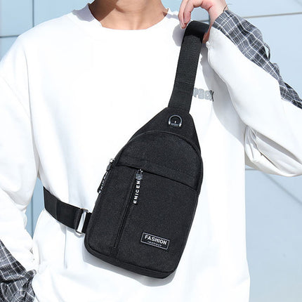 Suncoda Sling Bag for Women, Crossbody Sling Backpack Small Sling Bag Multipurpose Crossbody Shoulder Bag Travel Hiking Backpack, Sling Bag for Men #2-Black.
