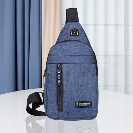 Suncoda Sling Bag for Women, Crossbody Sling Backpack Small Sling Bag Multipurpose Crossbody Shoulder Bag Travel Hiking Backpack, Sling Bag for Men #2-Blue.