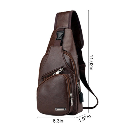 Suncoda Sling Bag for Women, Crossbody Sling Backpack Small Sling Bag Multipurpose Crossbody Shoulder Bag Travel Hiking Backpack, Sling Bag for Men #3-Brown.