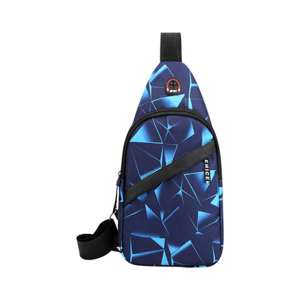 Suncoda Sling Bag for Women, Crossbody Sling Backpack Small Sling Bag Multipurpose Crossbody Shoulder Bag Travel Hiking Backpack, Sling Bag for Men #4-Blue.