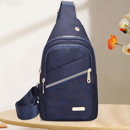 Suncoda Sling Bag for Women, Crossbody Sling Backpack Small Sling Bag Multipurpose Crossbody Shoulder Bag Travel Hiking Backpack, Sling Bag for Men #5-Blue.