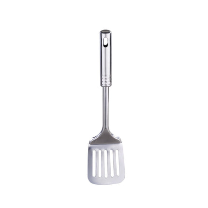 Tyidzon 13 Inch Stainless Steel Spatula Silver Slotted Metal Spatula Heavy Duty Sturdy Kitchen Spatula High Heat Resistant Fryer Barbecue Cookware Etc Kitchen Meat Spatula Silver.