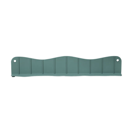 Tyidzon Silicone Sink Splash Guard 19.29X3.54X1.97 Inch Water Splash Guard for Kitchen and Bathroom Kitchen Sink Splash Guard with Suction Cup Green.
