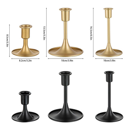 JWDX Candlestick, European Style Candle Holder Ornaments, Candlestick Holders Taper Candle Holders Stick Candle Holder for Table Centerpiece Wedding Reception Festive Christmas Mantel Decoration Z8-Silver.