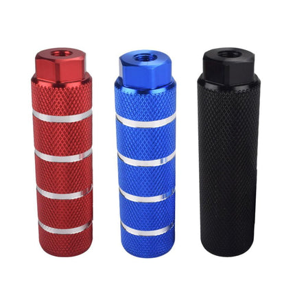 1 Pair MTB BMX Bike Alloy Foot Stunt Pegs Footrest V4V7 Cylinder Lever Grip K7E3.