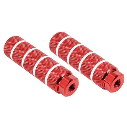 1 Pair MTB BMX Bike Alloy Foot Stunt Pegs Footrest V4V7 Cylinder Lever Grip K7E3.
