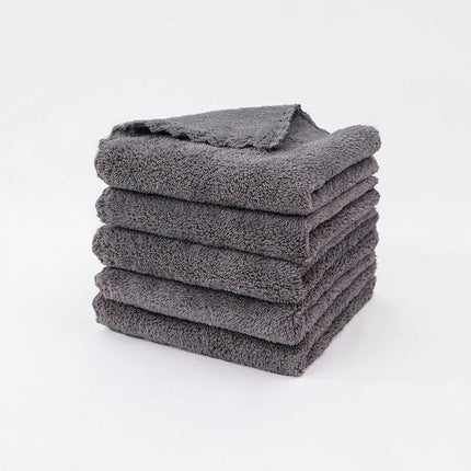 0.04lb Once for All Safe Food-Grade Items: Kitchen Cleaning Supplies! 1 Pack of Fiber Cleaning Cloth Available in 4 Colors (Green/White/Yellow/Black), Daily Home Products Kitchen Utensils Set Black.