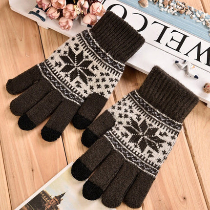 JWDX Gloves Clearance, Winter Gloves, Adult Women Men's Warm Gloves, Outdoor Ski Riding Gloves, Windproof and Fleece Gloves A.