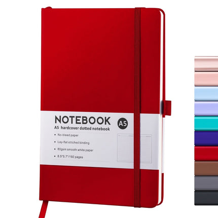 Blank Notebooks Lined Classic Pocket Notebook Journal [ Leather Hard Cover ][ 100 Gsm ] [ Ruled ] Premium Thick Paper with Inner Pocket 3.5 Newyear Arrival! A 1-A.