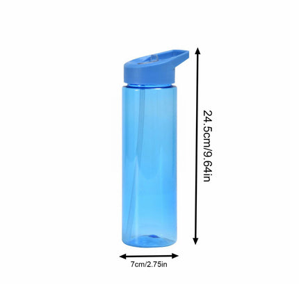 JWDX Bottle, Plastic Spout Straw Cup, Kitchen Supplies Clearance, 700Ml Large Capacity Clear Water Bottle Leakproof Drink Bottle Water Cup Drinkware Cup for School Outdoor Sport Clear.