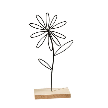 Leaf Decor Metal Golden Leaf Ornaments and Base Modern Simple Gold Leaf Table Sculpture for Living Room Bedroom Bookshelf Desktop Decoratio, Valentines Day Decorations: Desktop Ornament Black1.