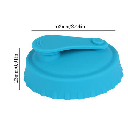 JWDX Soda Can Cap Clearance, Can Lids Juice Beverage Beer No Spill Silicone Can Lid Standard Cans Protector (6 Pack Assorted) Pink.