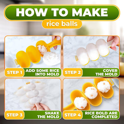 JWDX Cake Mould Clearance, Rice Maker with Rice Kitchen Cooking Tools for Home Kitchen Rice Rice Shaper Rice Shaker Maker Yellow.