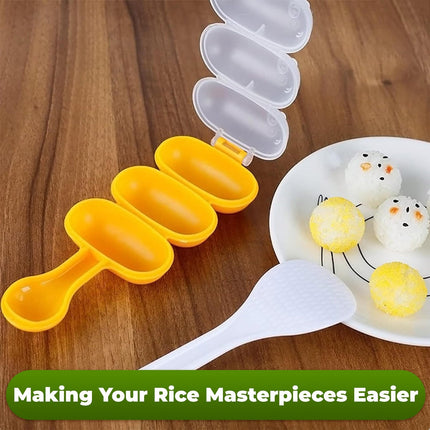JWDX Cake Mould Clearance, Rice Maker with Rice Kitchen Cooking Tools for Home Kitchen Rice Rice Shaper Rice Shaker Maker Yellow.