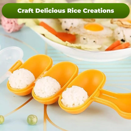JWDX Cake Mould Clearance, Rice Maker with Rice Kitchen Cooking Tools for Home Kitchen Rice Rice Shaper Rice Shaker Maker Yellow.