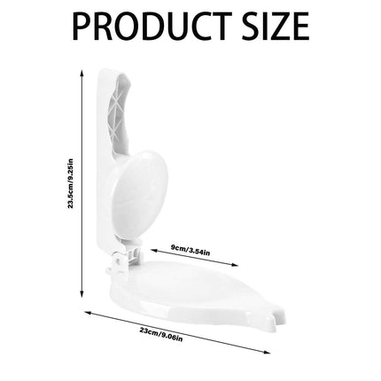 JWDX Dumpling Mould Clearance, Manual Tortilla Maker Corn Tortillas Sugar Pancakes Dumpling Skin Dough Presser Dumpling Skin Dumpling Presser Dumpling Wrapping Paper Kitchen Gadgets White.